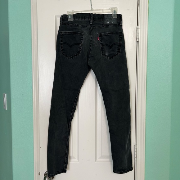 Levi 512 Slim Taper Jeans - 29 x 32  Black - Men's Denim - Picture 5 of 13